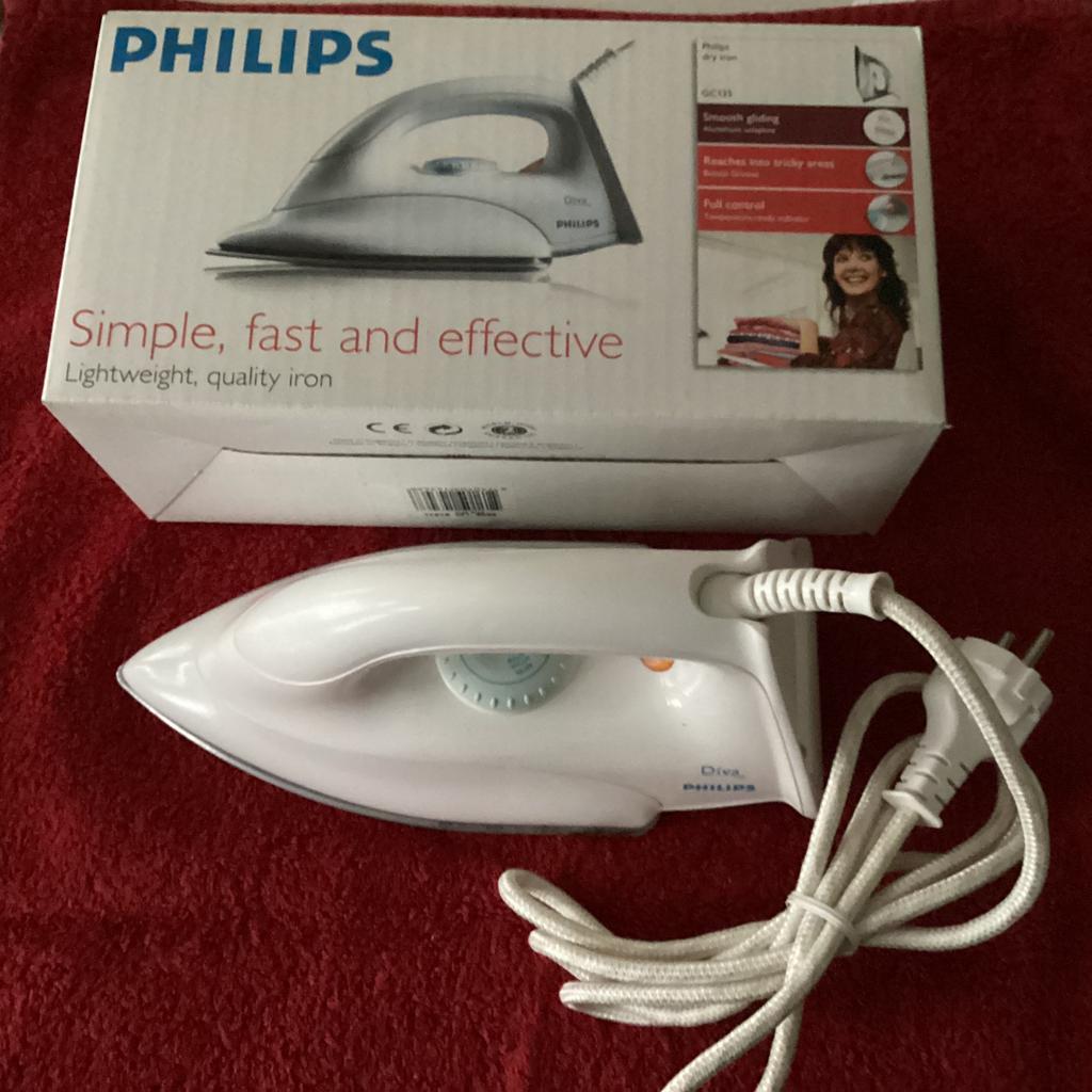Philips GC135 Fer à repasser à sec, Electroménager, Fers à repasser & Planches à repasser, Comme neuf, Enlèvement ou Envoi