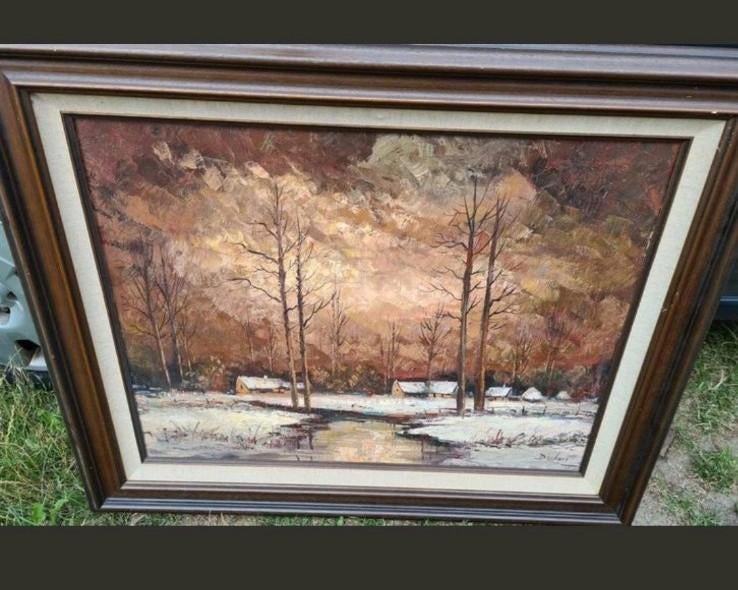 Schildery, Landschap, gesigneerd, Ophalen