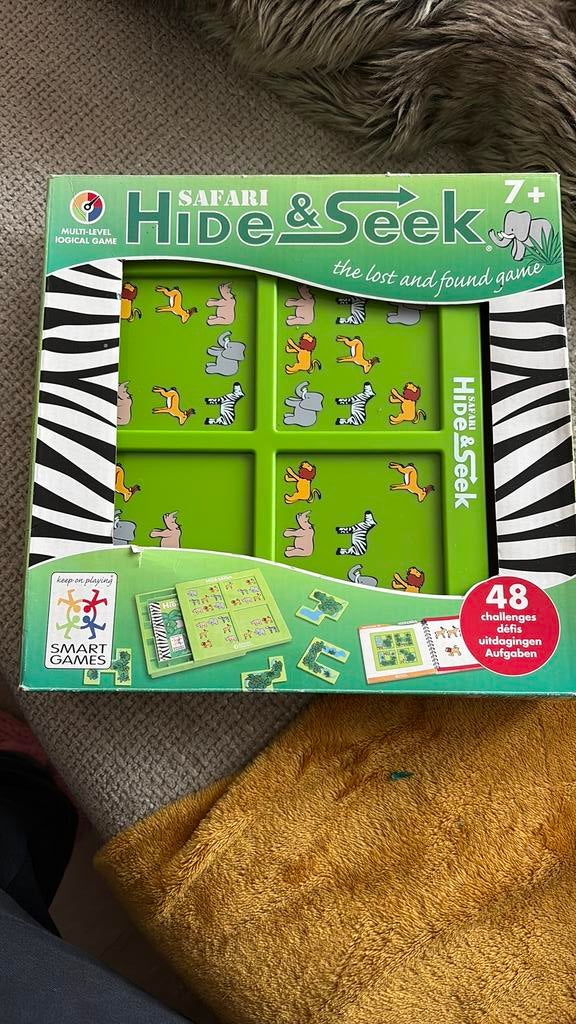 Safari hide & seek smartgame, Hobby en Vrije tijd, Ophalen, Zo goed als nieuw