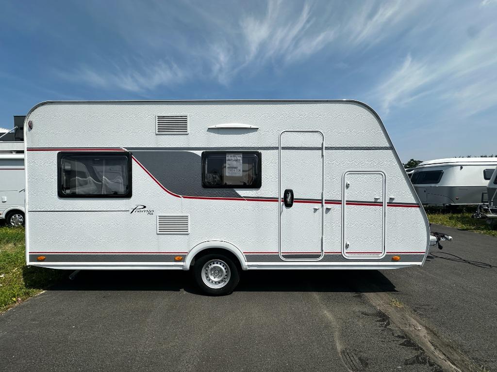 Bürstner Premio Plus 440 TK caravan, Caravans en Kamperen, Bedrijf, Ringverwarming, Bürstner, 6 tot 7 meter