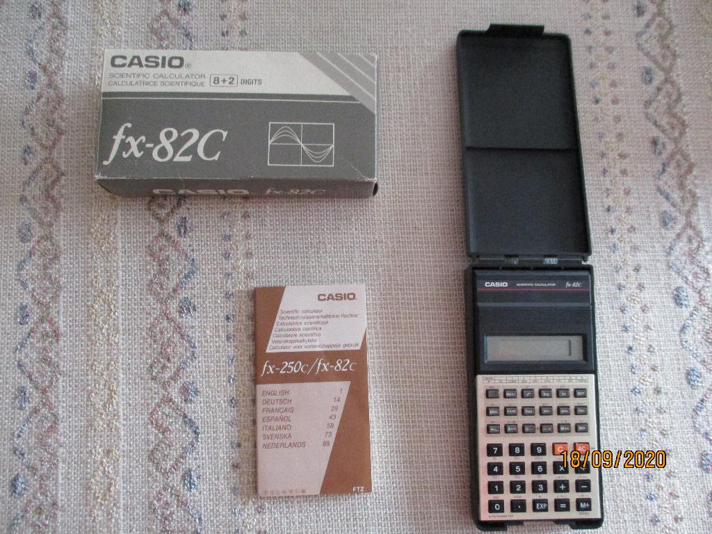 rekenmachine Casio fx-82C, Enlèvement, Comme neuf
