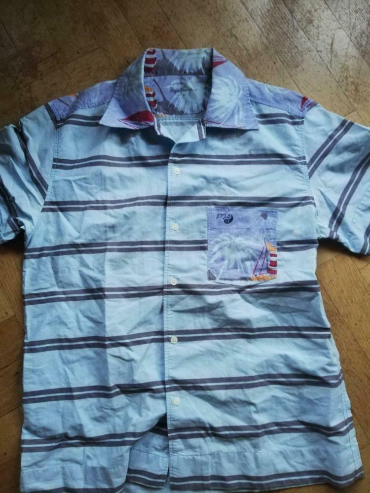 Pepe Hawaii shirt, Ophalen of Verzenden, Nieuw, Halswijdte 41/42 (L)