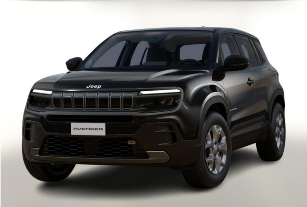 Jeep Avenger 1.2 MHEV dDCT Longitude AndroidAuto/AppleCarp, Achat, Entreprise, Garantie prolongée, Noir