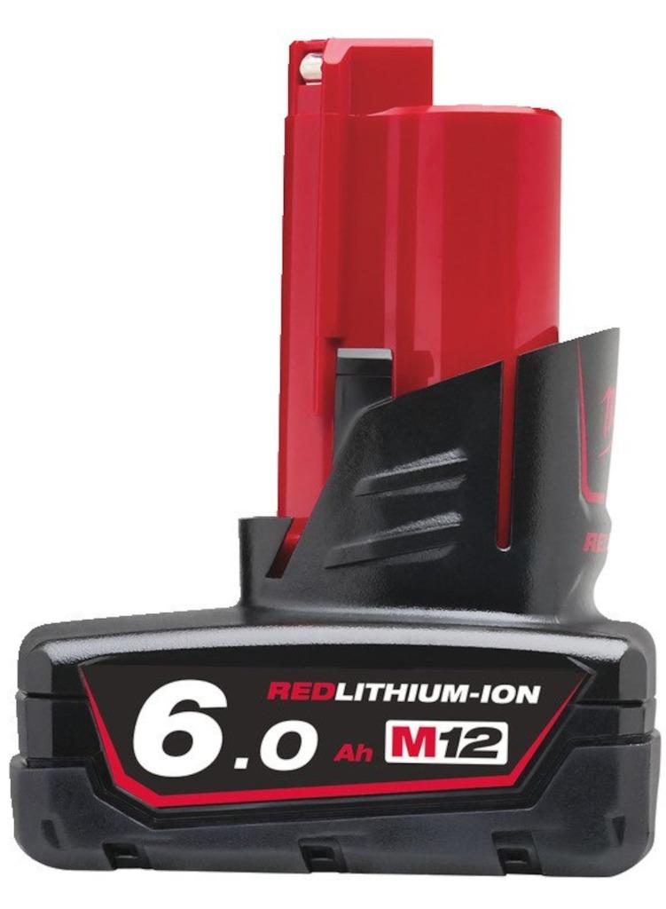 Milwaukee M12 B6 V12 6.0Ah M12 Li-Ion Batterij - 4932451395, Ophalen, Nieuw