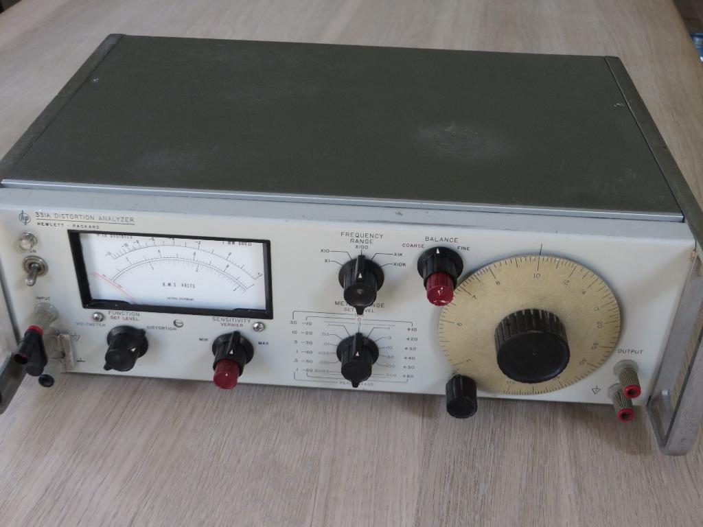 HP 331A Distortion Analyzer - vintage test equipment, Bricolage & Construction, Instruments de mesure, Utilisé, Autres appareils de mesure ou compteurs