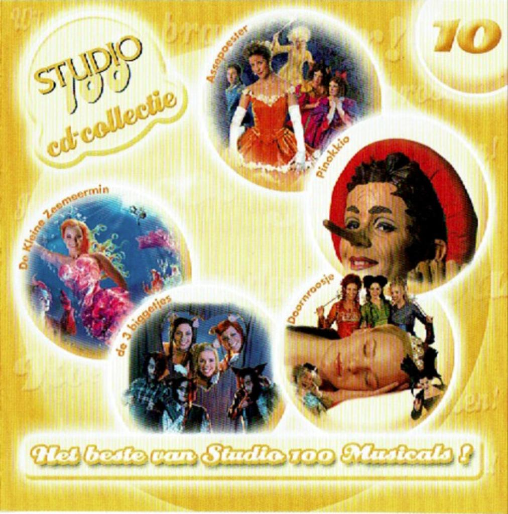 CD-  Studio 100- Het Beste van Studio 100 Musicals, Enlèvement ou Envoi