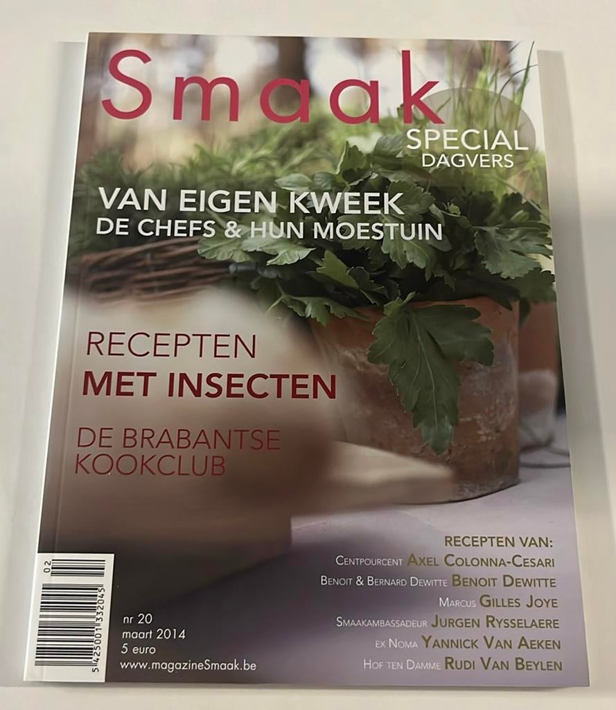 Smaak Special: Van Eigen Kweek, de Chefs en hun Moestuin, Boeken, Ophalen of Verzenden, Zo goed als nieuw