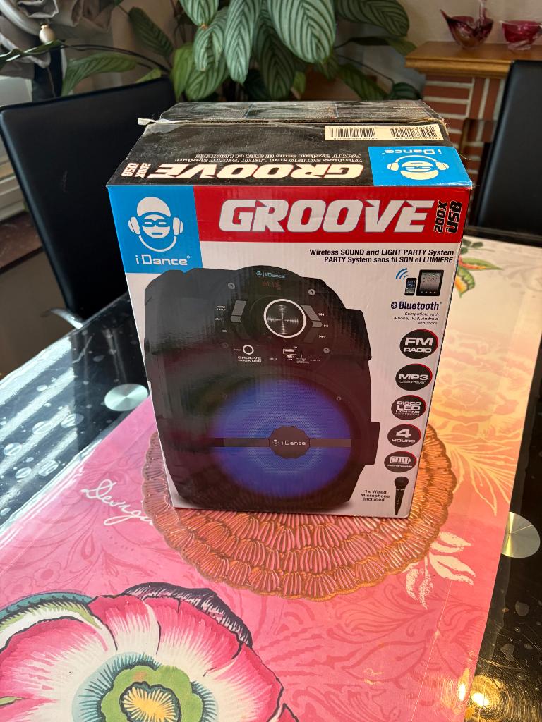 Enceinte portable bluetooth, karaoke neuf, Enlèvement ou Envoi, Neuf