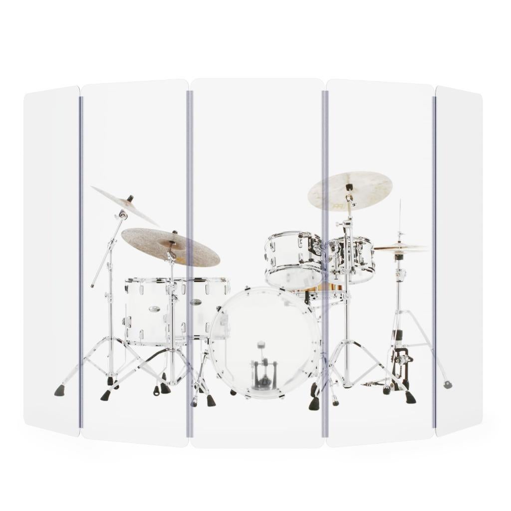 TAMBOUR EN PLEXI - CLEARSONIC A2466x5, Musique & Instruments, Batteries & Percussions, Enlèvement, Comme neuf