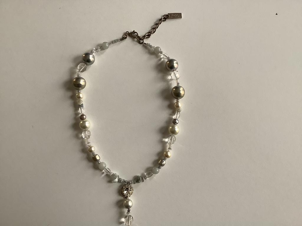 Halsketting, Handtassen en Accessoires, Kettingen, Overige materialen, Verstelbaar, Ophalen of Verzenden, Zo goed als nieuw