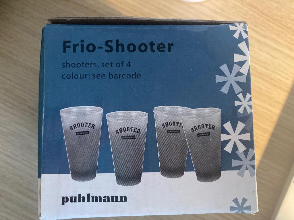 Shotglaasjes voor in diepvries, Verzamelen, Ophalen, Nieuw, Borrel- of Shotglas