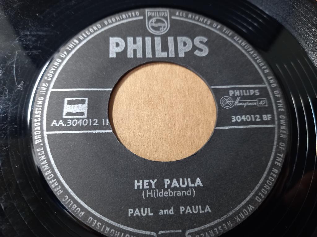 Paul And Paula ‎– Hey Paula / Bobby Is The One '7 ( 1962 ), Ophalen of Verzenden, Gebruikt, Pop