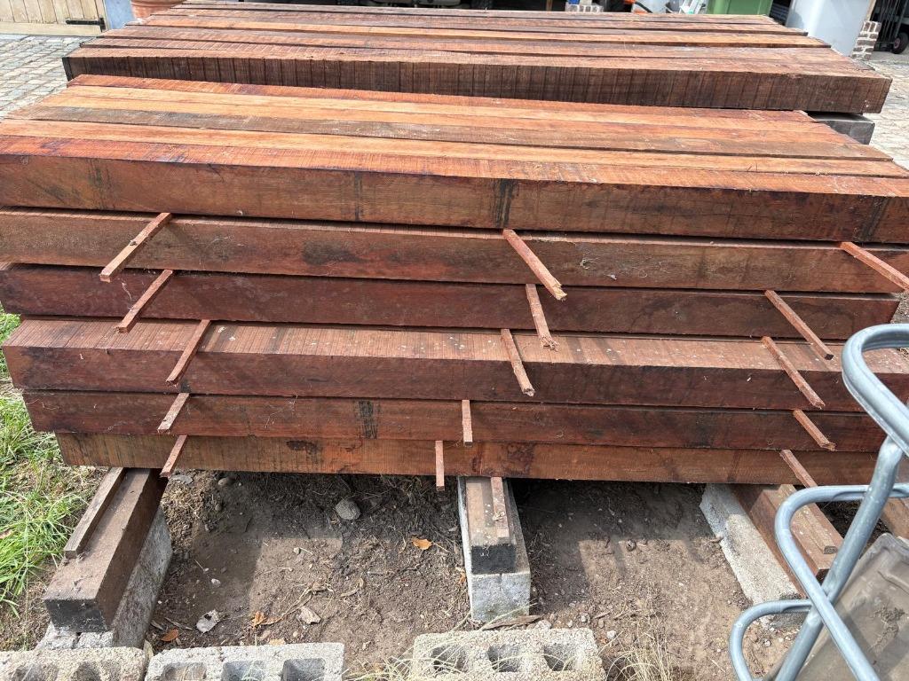 okan palen, Ophalen, Palen, Nieuw, Hardhout