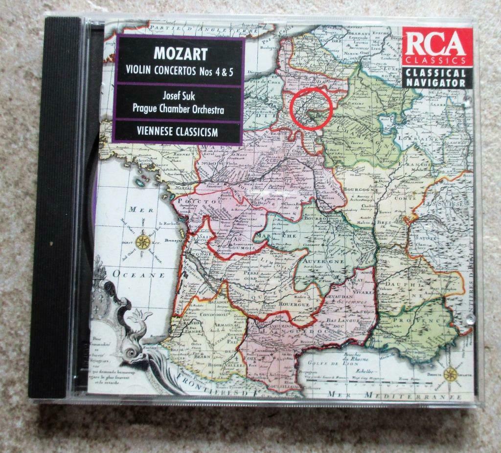 3 CD's Mozart RCA Classics - Classical Navigator, Cd's en Dvd's, Cd's | Klassiek, Zo goed als nieuw, Kamermuziek, Classicisme