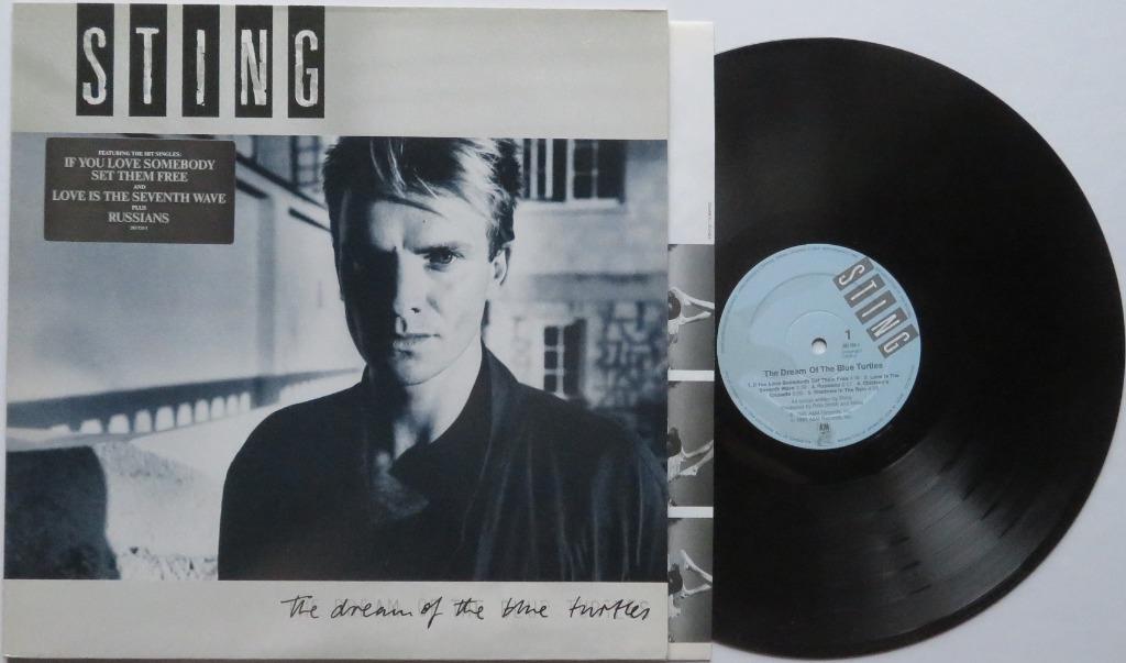 Sting - The dream of the blue turtles. Lp, Enlèvement ou Envoi, Utilisé, 12 pouces, Pop rock