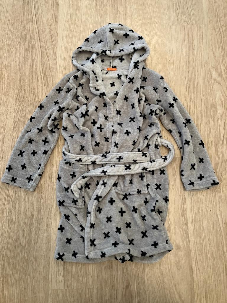 Peignoir maat 134 / 140, Nacht- of Onderkleding, Ophalen of Verzenden, Zo goed als nieuw, HEMA