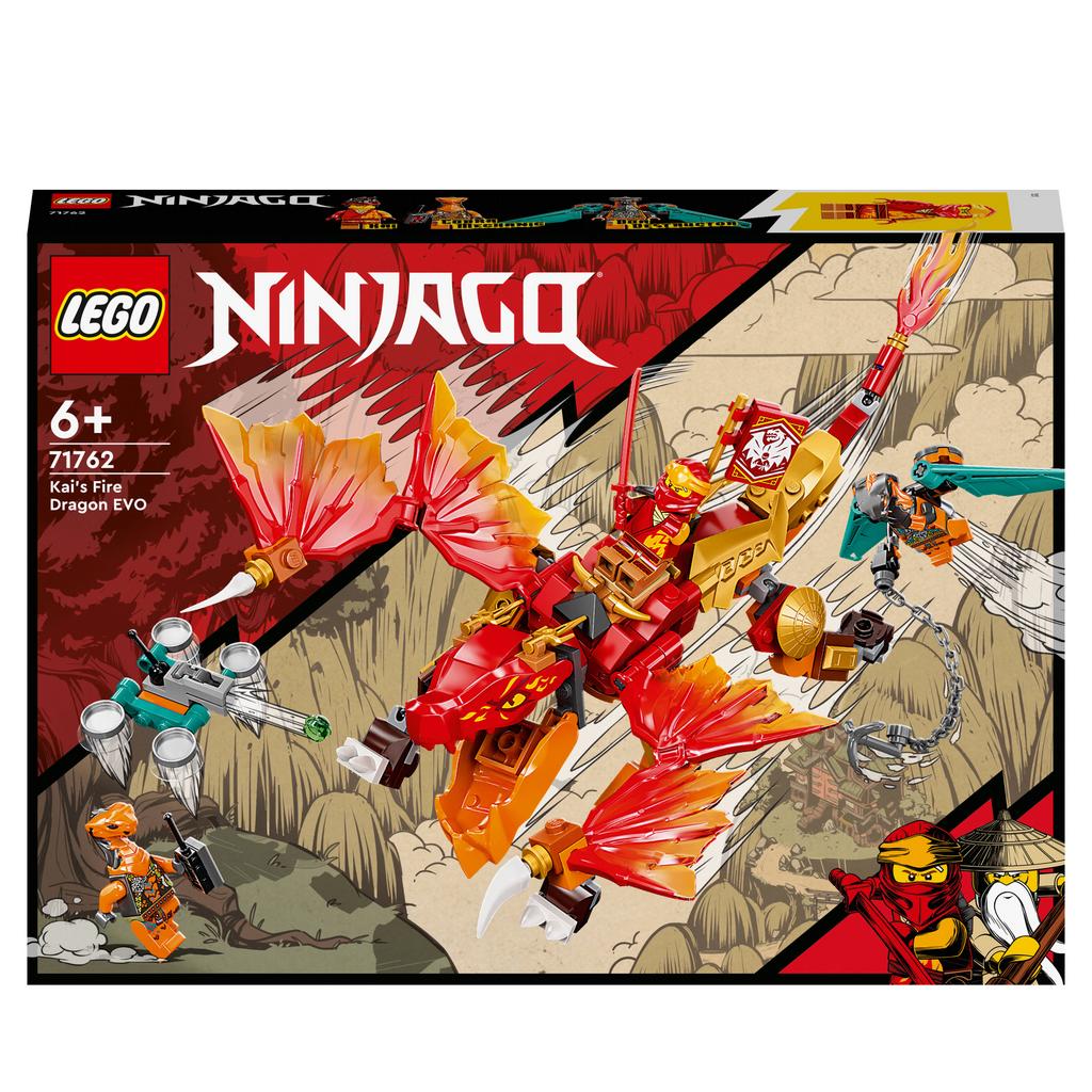 LEGO NINJAGO 71762 L’Évolution Dragon De Feu De Kai, Ophalen of Verzenden, Gebruikt, Lego