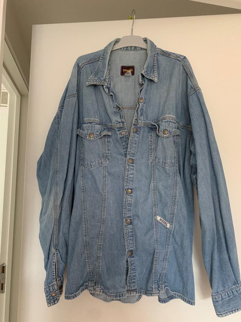 Jeanshemd Diesel (m:large), Ophalen