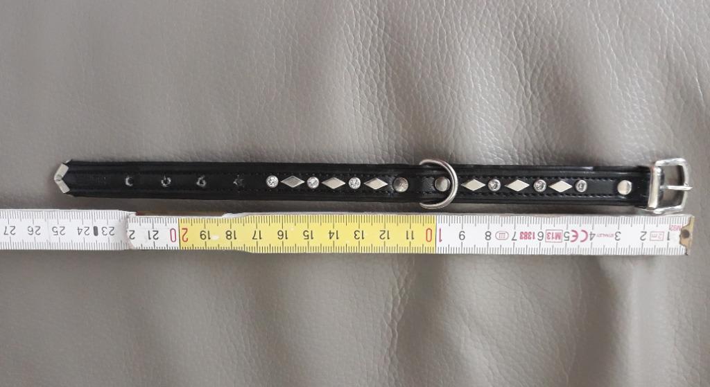 halsband 25 cm bling bling, Ophalen of Verzenden, Zo goed als nieuw
