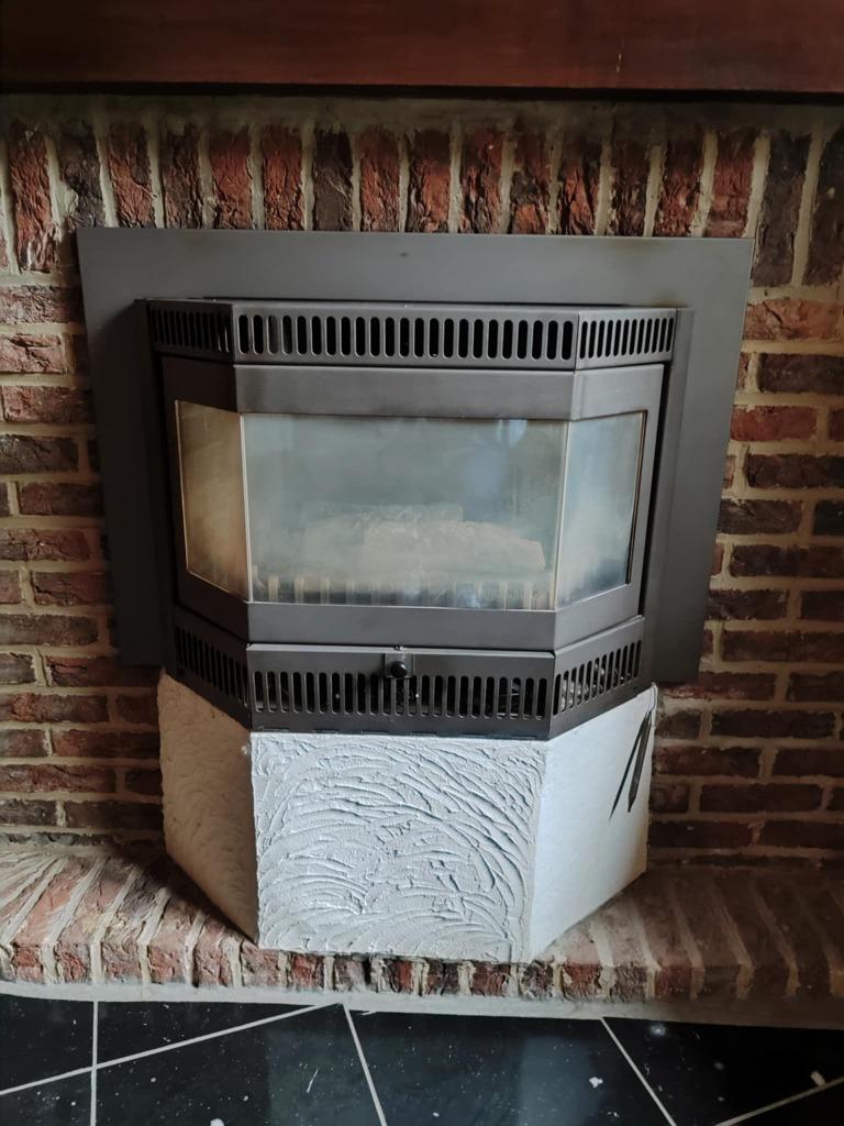 Cassette de chauffage à gaz, Encastré, Enlèvement, Gaz, Utilisé