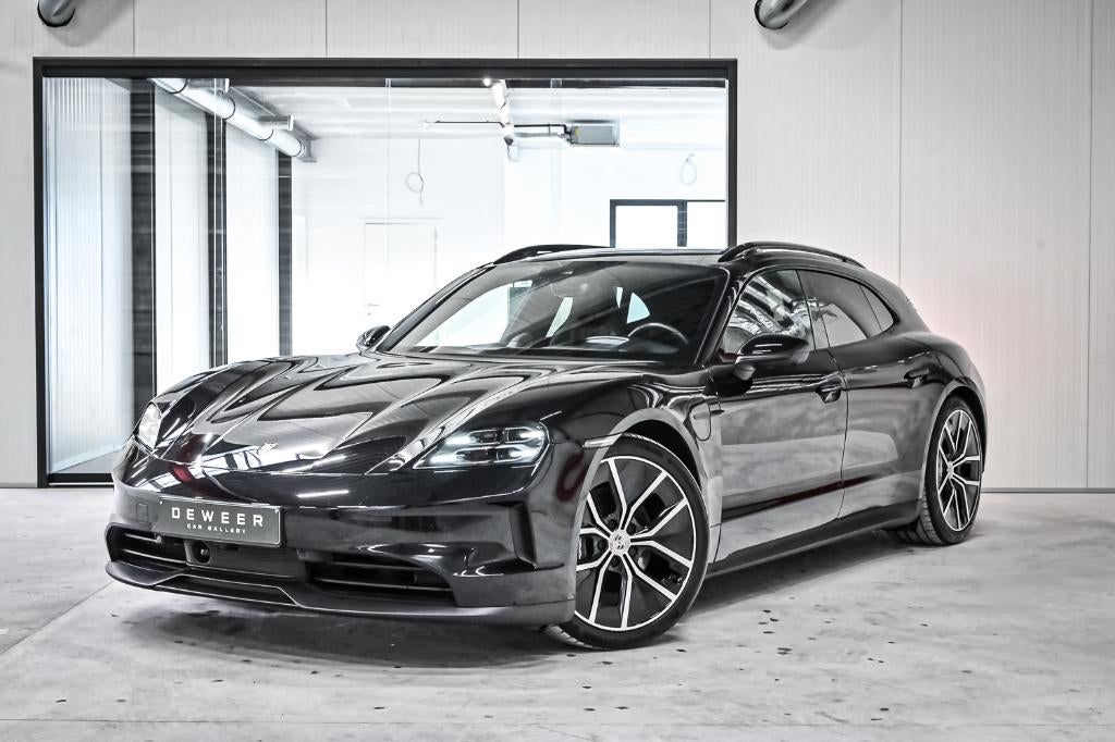 Taycan Sport Turismo batt Plus/ HUD/Bose/softclose, Auto's, Porsche, Automaat, Achterwielaandrijving, Zwart, Leder