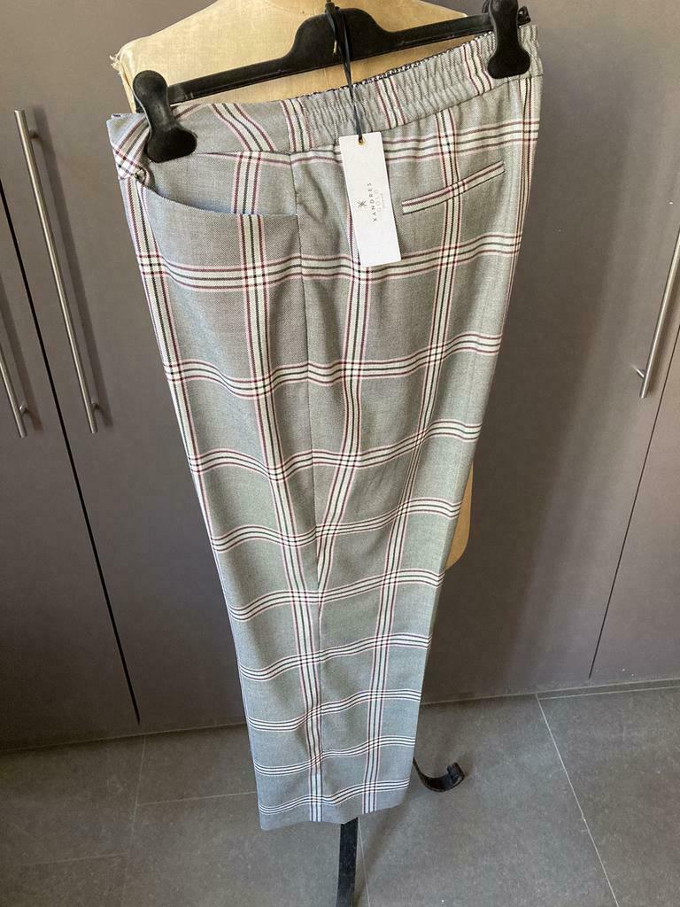 XANDRES GOLD, Prachtige geruite broek, NIEUW, maat 50, XANDRES GOLD, Enlèvement ou Envoi, Neuf, Longs