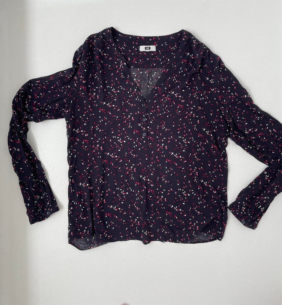 Set blouse + gilet maat small WE-fashion nieuwstaat!, WE, Enlèvement ou Envoi, Comme neuf, Taille 36 (S)