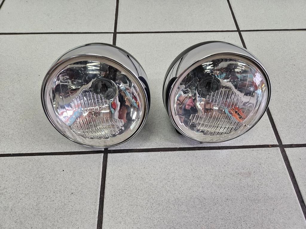 2 boulekoplampen voor Porsche 911, Auto-onderdelen, Verlichting, Porsche, Ophalen of Verzenden
