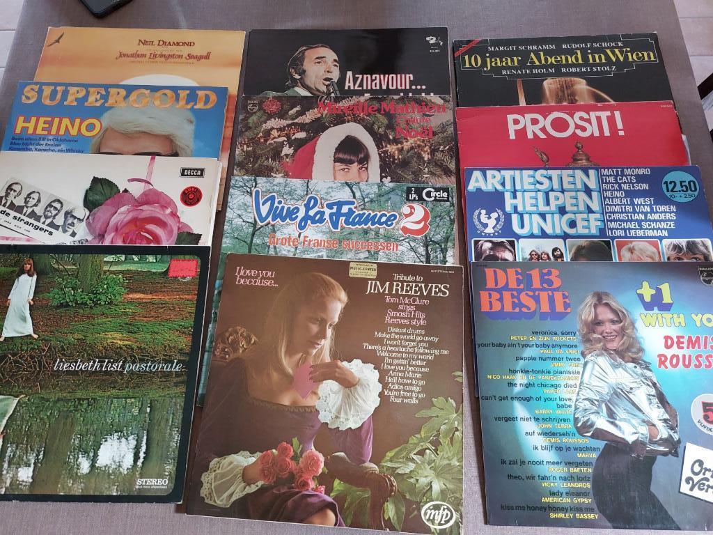 Lot van 12 lp's - diverse genres, Ophalen, Gebruikt, 12 inch