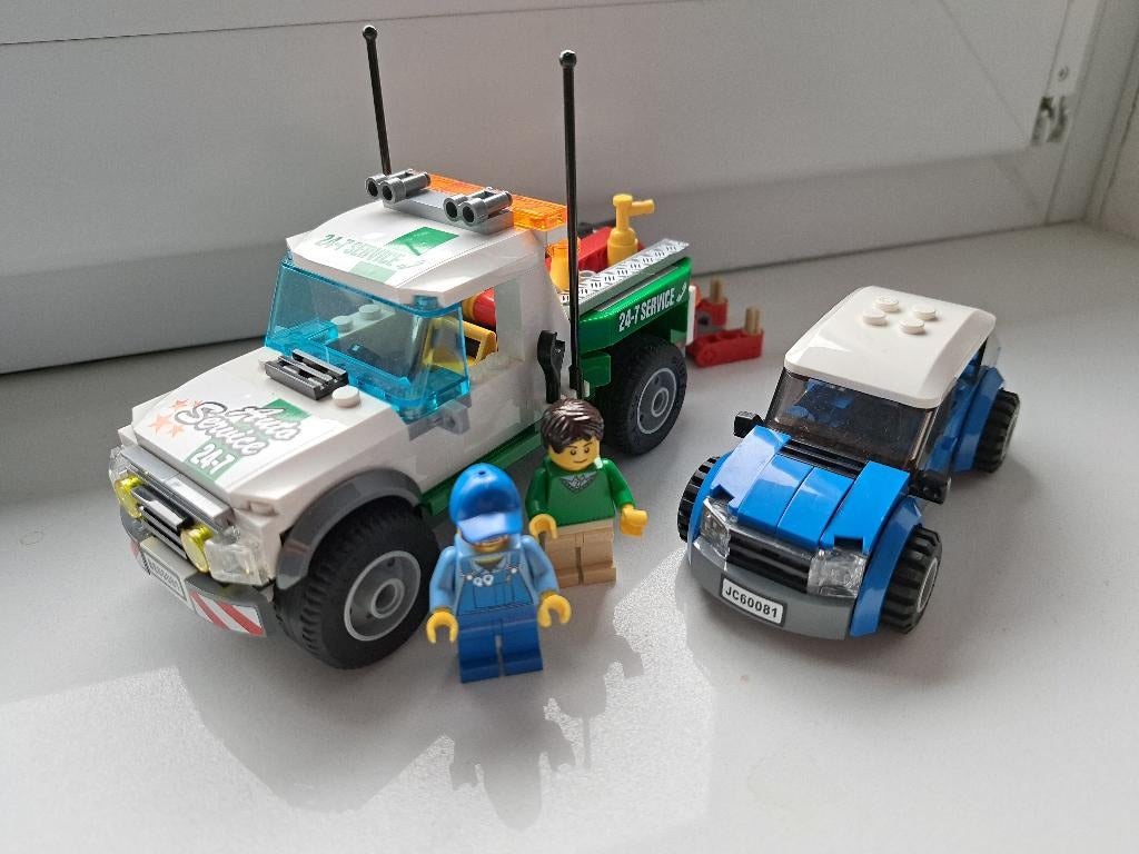 Lego City 60081 - Pick-up sleepwagen, Ophalen of Verzenden, Gebruikt, Complete set, Lego