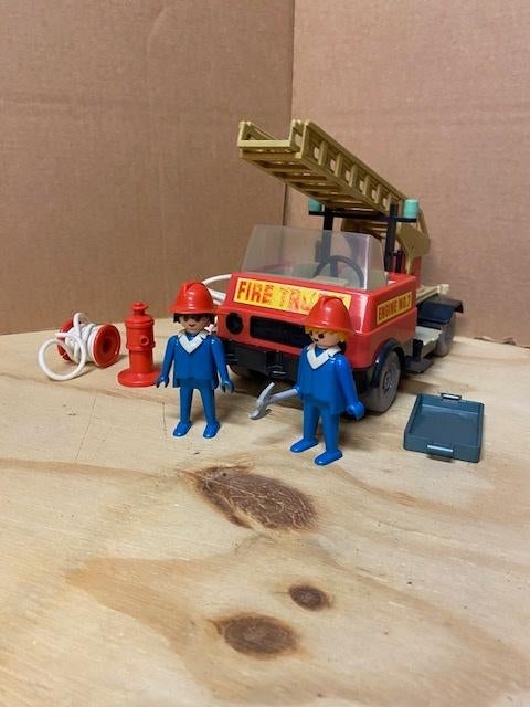 Playmobil vintage brandweerwagen, Ophalen of Verzenden