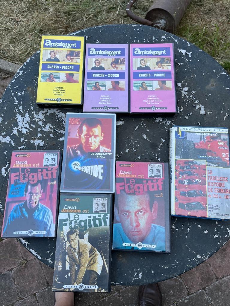 8 cassettes VHS, Enlèvement ou Envoi, Utilisé