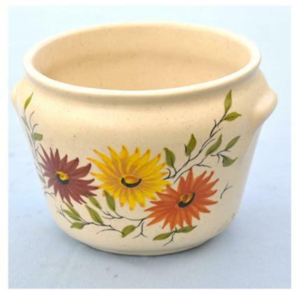 §petit cache pot aux 3 fleurs, Enlèvement ou Envoi, Moins de 100 cm