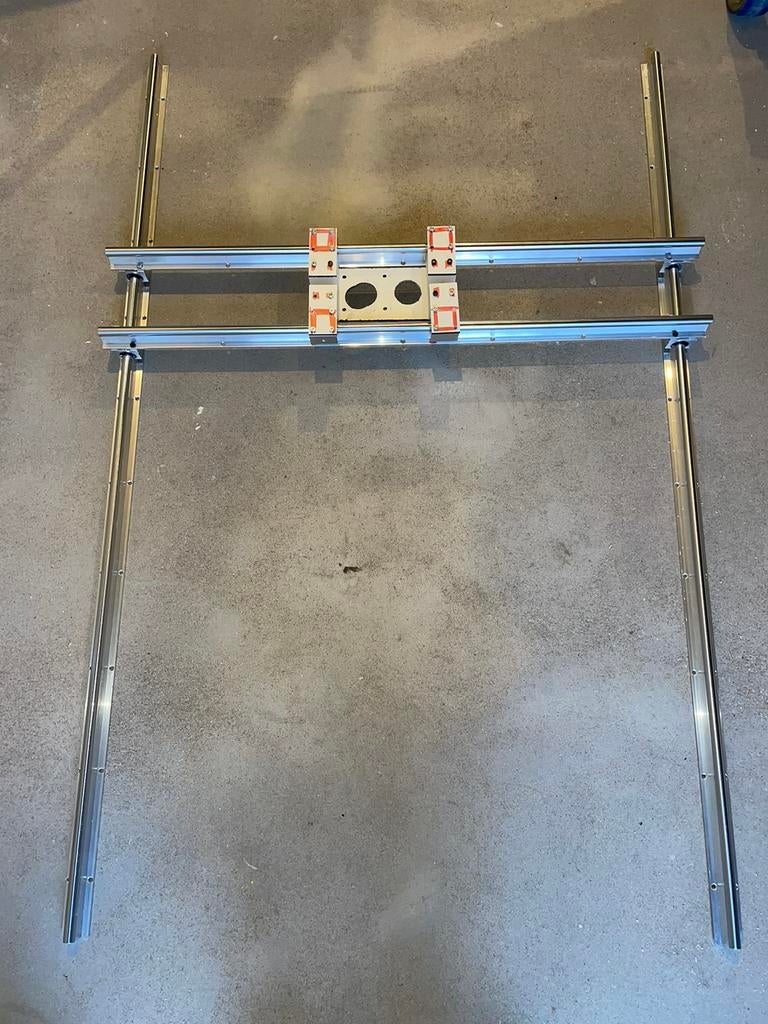 Set Lineaire Geleiders (SBR) - 150 x 100cm, Doe-het-zelf en Bouw, Overige Doe-Het-Zelf en Bouw, Zo goed als nieuw, Ophalen