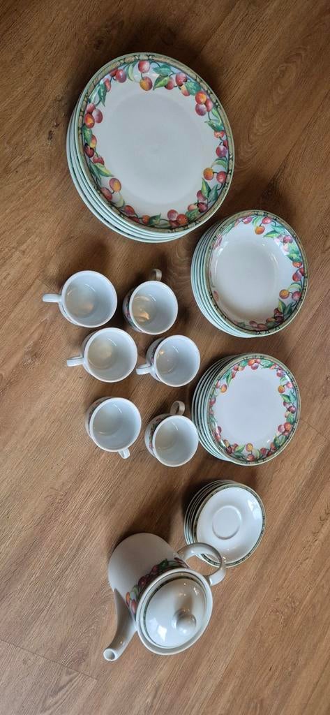 Service Seltmann Weiden 31 pièces « Le Amarene » — Bavière, Antiquités & Art, Antiquités | Services (vaisselle) complet, Enlèvement