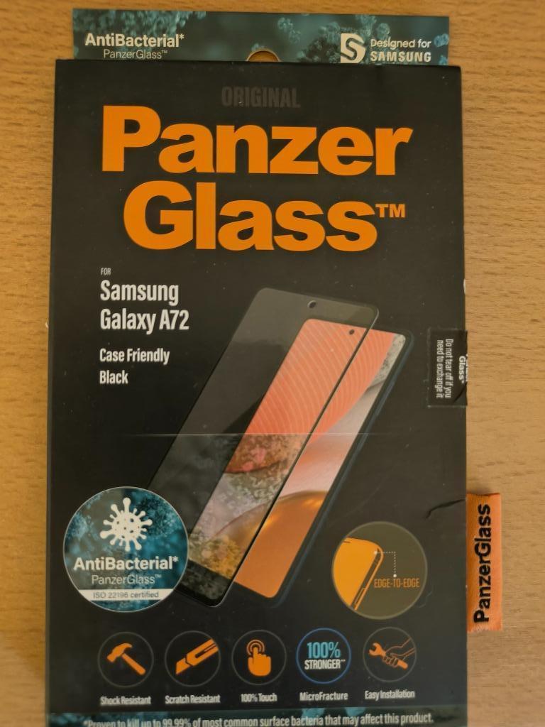 PanzerGlass Samsung Galaxy A72, Ophalen, Nieuw, Overige modellen, Frontje of Cover