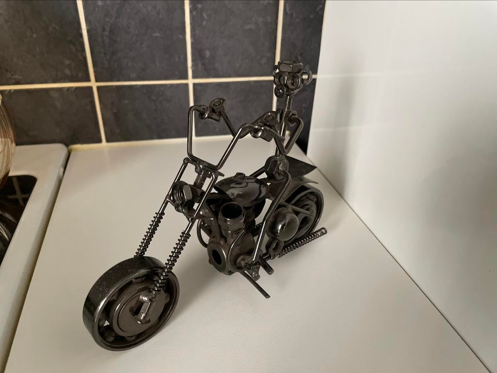 Decoratie motor rijder, Ophalen, Zo goed als nieuw