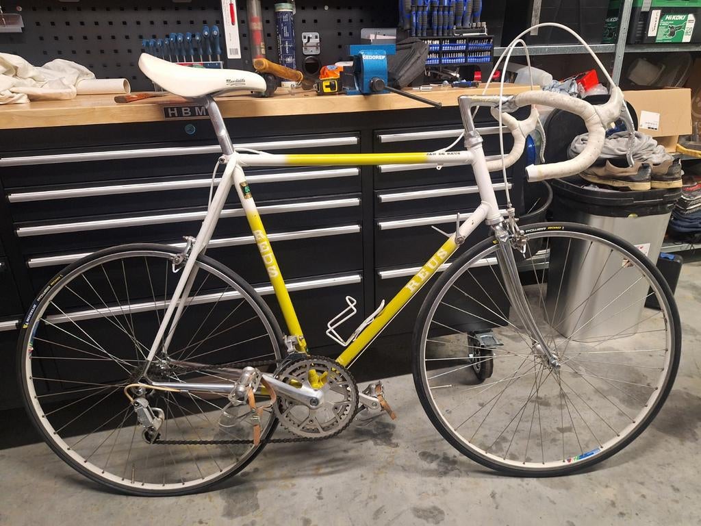 Jan de Reus retro racefiets met Campagnolo Victory 2x6 speed, Fietsen en Brommers, Ophalen