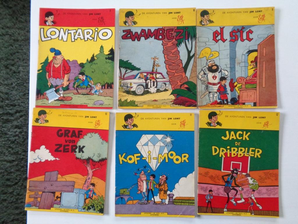 Jim Lont - album 7 tem 12 (1e drukken), Boeken, Ophalen of Verzenden