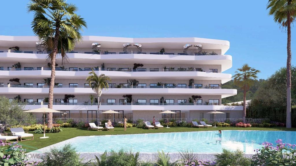 SH2566 - Appartement met 2 Slaapkamers in La Nucia, Immo, Dorp, Spanje, 2 kamers, Appartement