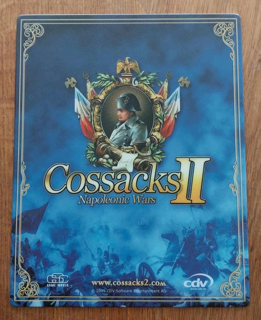 GAMES  - MUISMAT  - COSSACKS II - NAPOLEON WARS, Ophalen of Verzenden, Nieuw