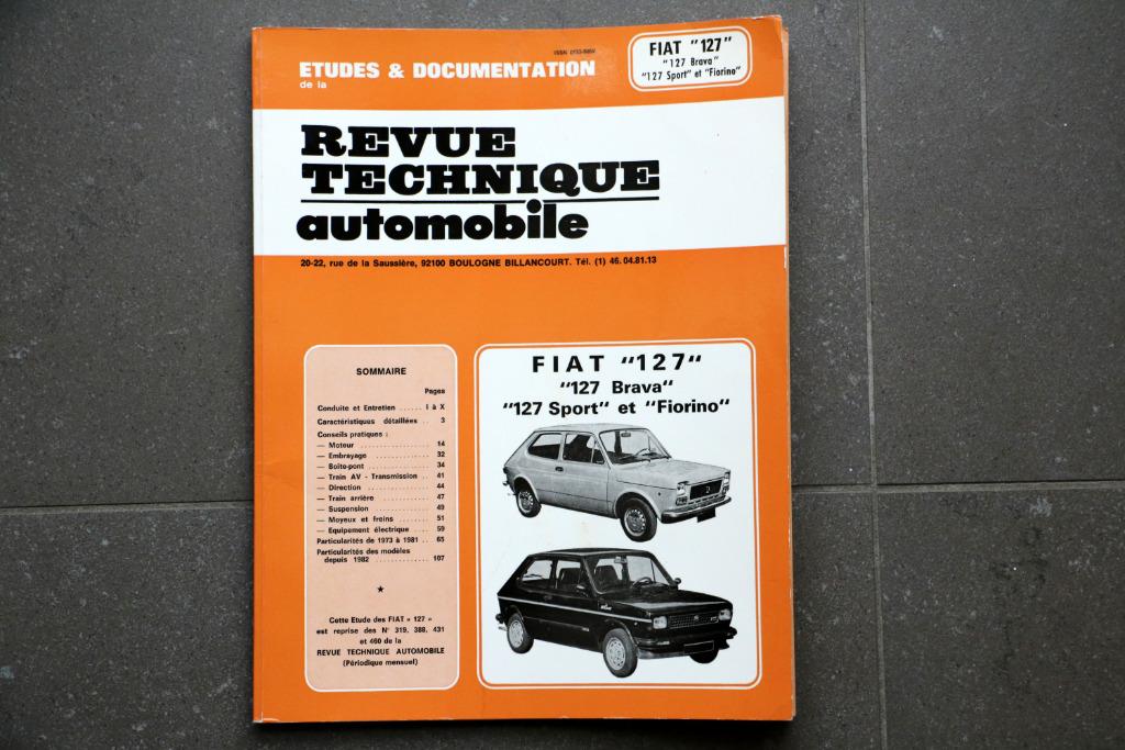 Revue technique automobile Fiat 127, Ophalen of Verzenden
