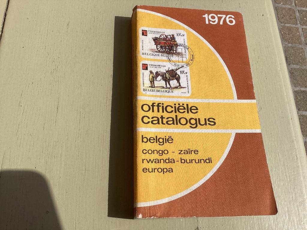 Catalogus postzegel 1976 België,  Congo, Zaïre, Rwanda, Enlèvement ou Envoi, Catalogue