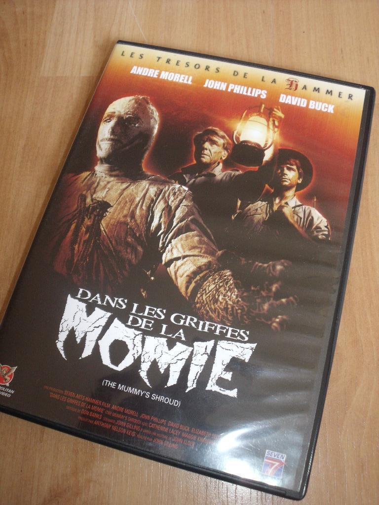 Dans les griffes de la momie de John Gilling - Hamer, CD & DVD, DVD | Classiques, Enlèvement ou Envoi, Horreur, 1960 à 1980, Comme neuf