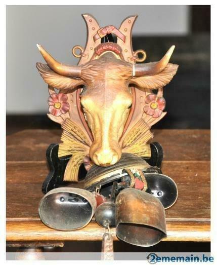 carillon tete de vache  avec cloches, Enlèvement ou Envoi, Utilisé