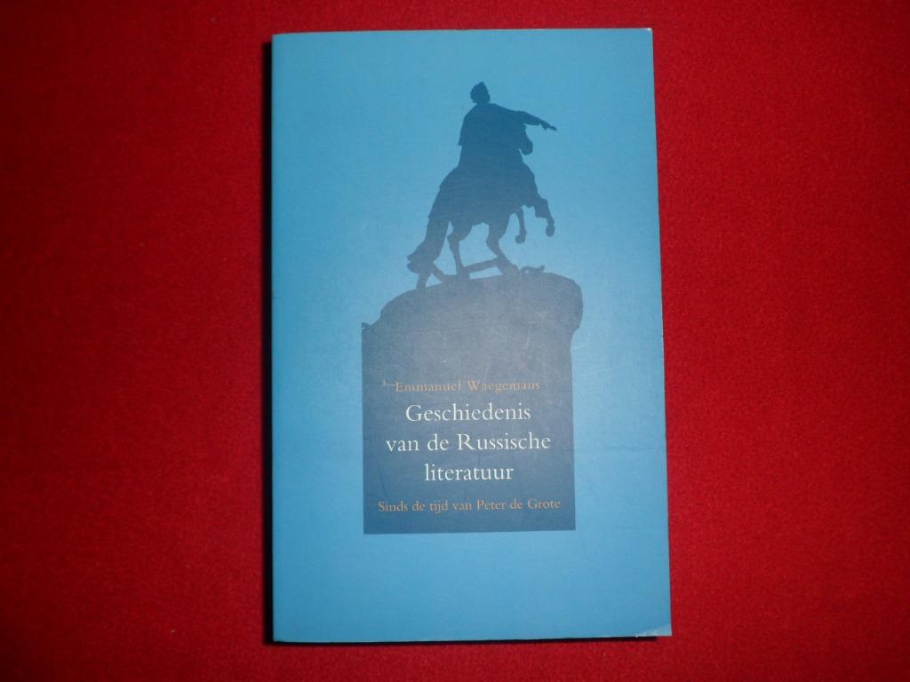 Emmanuel Waegemans: Geschiedenis van de Russische literatuur, Enlèvement ou Envoi, Utilisé, Emmanuel Waegemans