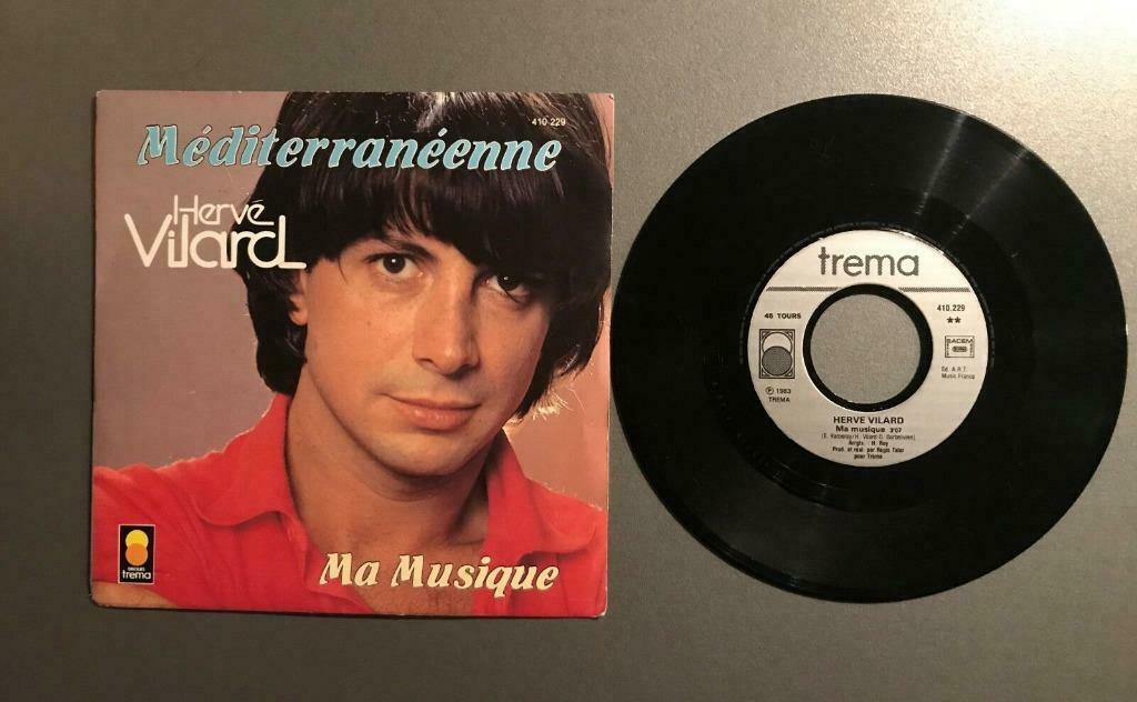Vinyle de Hervé Vilard, Enlèvement ou Envoi, Utilisé, Autres genres