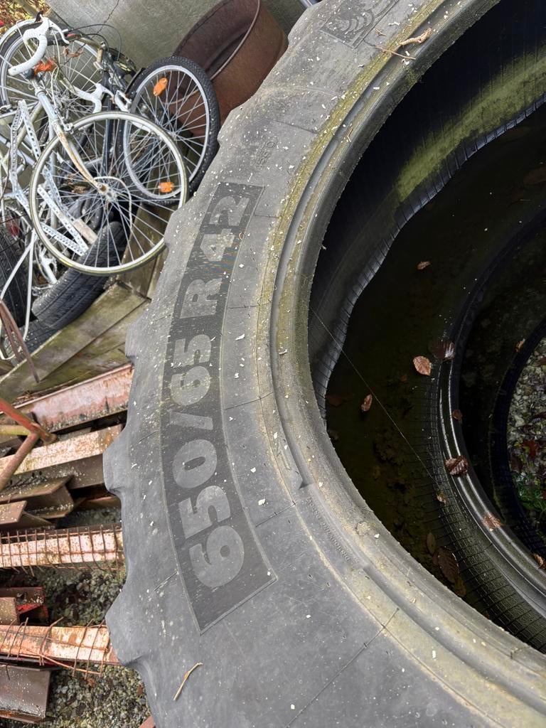 Michelin multibib 650/65 R42, Ophalen, Gebruikt, Fendt