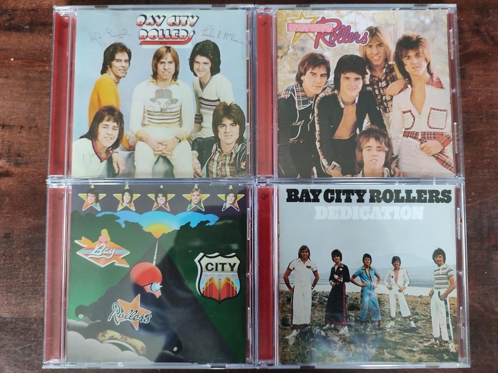 4xCD : BAY CITY ROLLERS ( 4 eerste cd's remastered bonustr.), Cd's en Dvd's, Cd's | Pop, Zo goed als nieuw, Ophalen of Verzenden