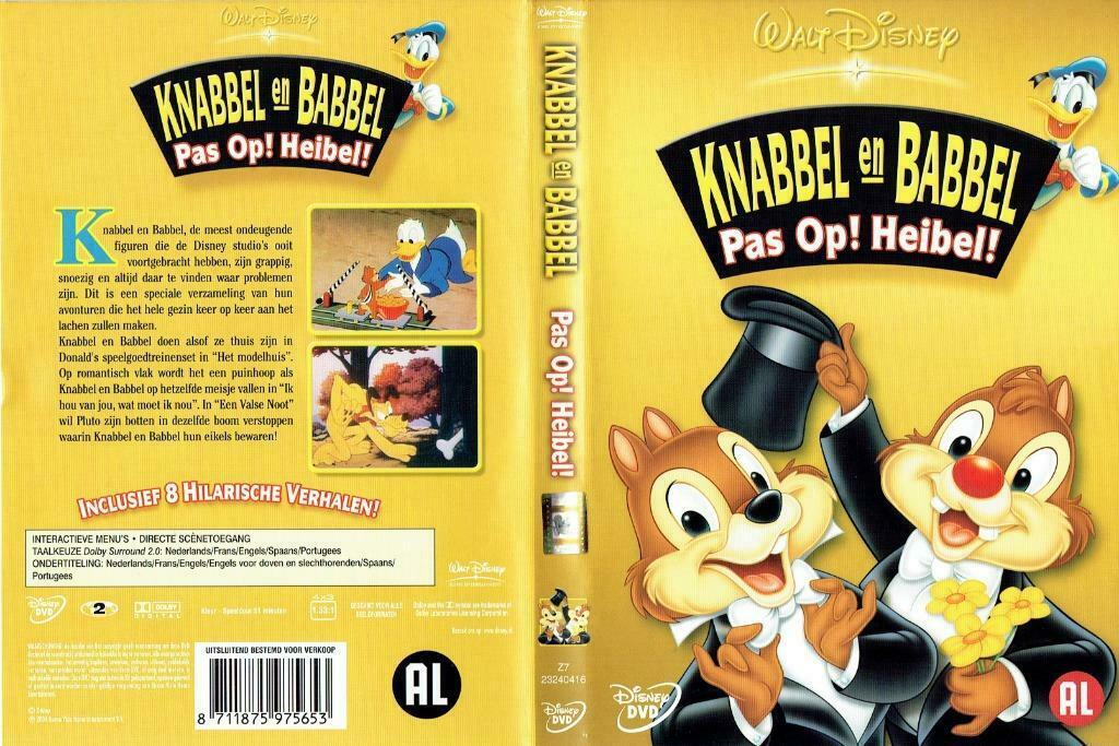 (DVD) Knabbel en Babbel (Pas op! Heibel!), Ophalen of Verzenden
